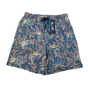 Salt Life SLX Performance Swim Trunks‎ Mens Small Quick Dry Anti-Rash Floral NEW